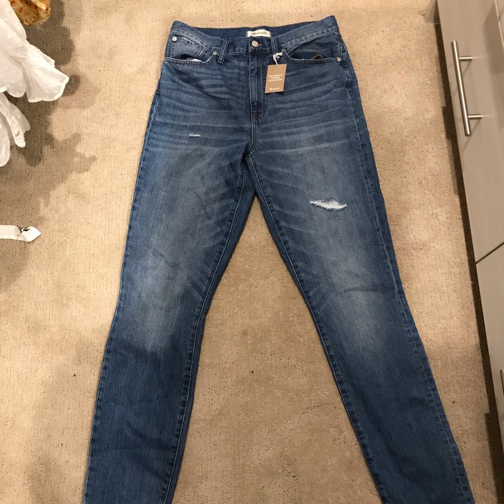 Madewell NWT Rigid Skinny Perfect Vintage jeans